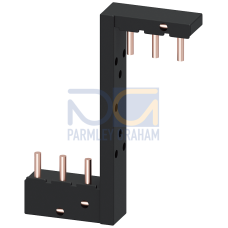 Safety main power connector for series connection of two contactors 3RT203. Size S2 screw terminal