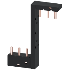 Safety main power connector for series connection of two contactors 3RT203. Size S2 screw terminal