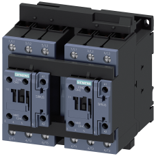 Reversing contactor assembly AC-3, 18.5 kW/400 V, 110 V AC, 2 NO integr.