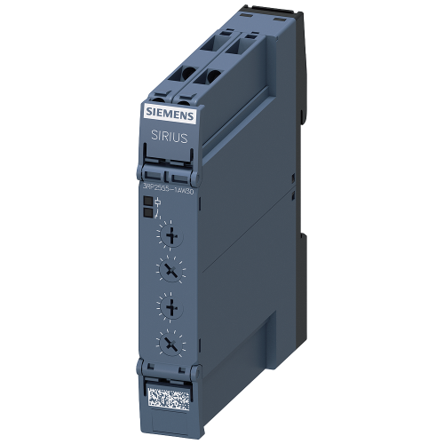 Timing relay, flasher relay asymmetrical 1 CO, 2x 7 time ranges, 0.05s-100h