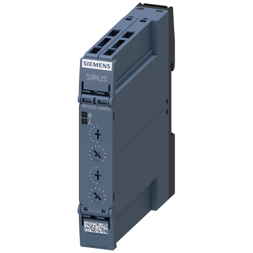 Timing relay, flasher relay asymmetrical 1 CO, 2x 7 time ranges, 0.05s-100h