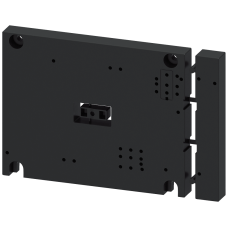 Base plate, Size S2 for setting up contactor assemblies for star-delta (wye-delta) start comprising