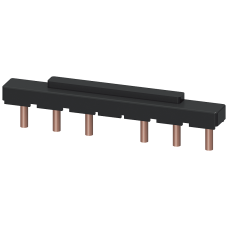 Wiring module bottom for contactor assemblies S2 with 10 mm distance between the contactors