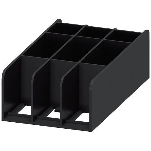 Phase barrier for circuit breaker, size S2