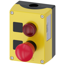 Enclosure for command devices, 22 mm, round