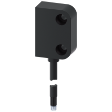 Magnetic switch contact block, rectangular small 26 x 36 mm, for door hinge l