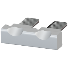 Connecting comb 2-pole