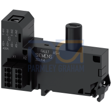 AS-Interface module, 2 safe inputs, 1 LED, red, Spring-type terminal (Push-in), for floor mounting