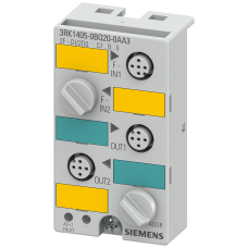 ASIsafe compact module K45F, IP67, digital, 2 F-DI/2 DQ, 2x safe input Cat. 1/2