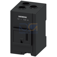 Current transformer 10...100 A for 3RB22/23/24 Size S2/S3 Stand-alone installation Main circuit: str