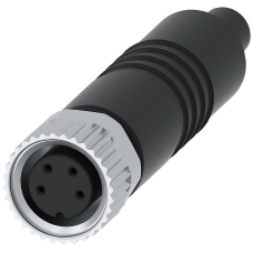 Coupling M8 with connection cable, 5 m long for M8 connector 4-pole, for 3SE66 magnetically-operated