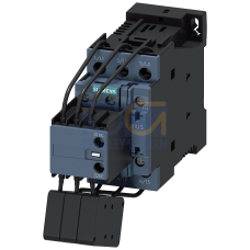 Contactor, AC-6B, 25 kVAr/400 V, 1 NO + 2 NC, 110 V DC, 3-pole