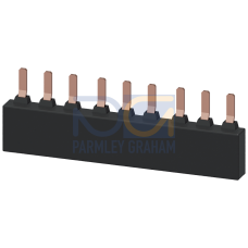 3-ph. busbar for 3 circuit breakers S2 modular spacing: 55 mm