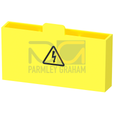 Cover cap for connection tags for 3-phase busbar Size S2