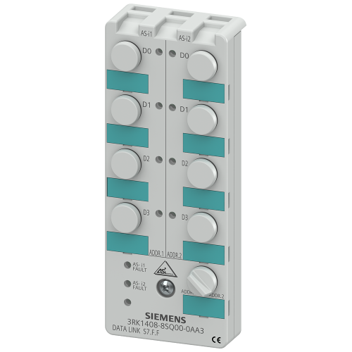 AS-i data coupler K60, IP67, digital,4 DI/4 DQ virtual