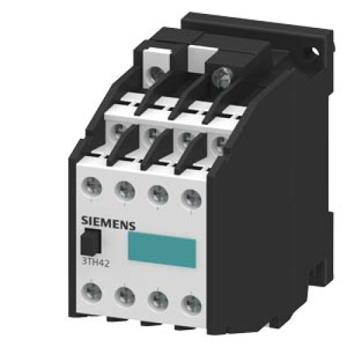 Contactor relay, 62E, DIN EN 50011, 6 NO + 2 NC flat connector terminal AC operation 230 V AC 50 Hz, 277 V 60 Hz