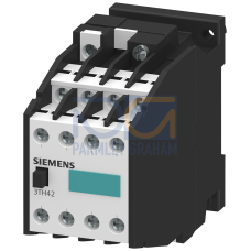 Contactor relay 44E, 4 NO + 4 NC, AC op. 125 V, 127 V AC