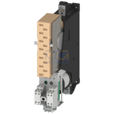 Contactor, size 12, 1-pole, DC-3 and 5, 400 A Auxiliary switch 4 NO+4 NC 125 V DC DC operation DC operation