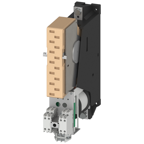 Contactor, size 12, 1-pole, DC-3 and 5, 400 A Auxiliary switch 4 NO+4 NC 125 V DC DC operation DC operation