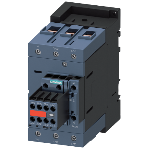 power contactor, AC-3 95 A, 45kW / 400 V 2 NO + 2 NC, 110 V AC, 50 Hz Hz 120 V/60 Hz 3-pole, 3 NO, Size S3 screw terminal
