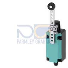 Position switch, with twist lever, metal encl. 40 mm, EN50041, 1 NO/1 NC, 5-pole