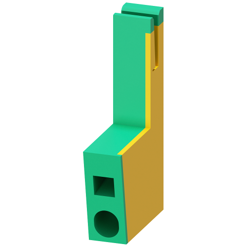 PE tap, connection main circuit with spring-loaded terminal