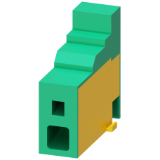 PE infeed Connection main circuit: Spring-type terminal Connection terminal maximum 25 mm2,