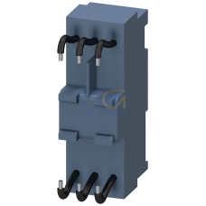 Adapter 45 mm for circuit breaker Size S0 3RV1.2 and 3RV2.2 max. 25 A Conductor cross-section AWG10