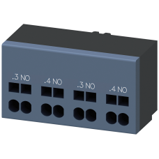 Auxiliary switch 2 NO contacts Connection control circuit: Spring-type terminal