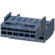 Control circuit terminals 3RA62 spring-type connection system 2 terminals per pack