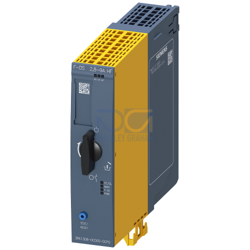 Fail-safe direct on-line starter, electronic overload protection up to 4 kW/400 V, 2.8-9 A