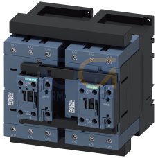 Reversing contactor assembly, AC-3, 37 kW/400 V, 20-33 V AC/DC, 3-pole, S3, 2 NO, w. varistor