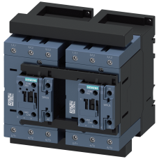 Reversing contactor assembly, AC-3, 45 kW/400 V, 20-33 V AC/DC, 3-pole, S3, 2 NO, w. varistor
