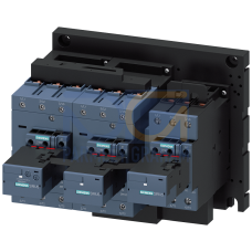 Contactor assembly for star-delta (wye-delta) start, AC-3, 55 kW/400 V, 110 V AC, 50/60 Hz, S3, 3 NO + 3 NC