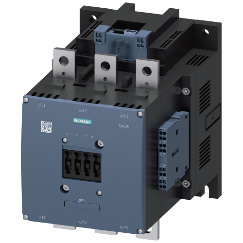 Contactor, AC-3e, 250 kW/400 V, 72 V DC, 0.7-1.25*Us, 2 NO + 2 NC, 3-pole