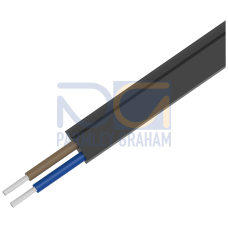 AS-i cable shaped for ext. auxiliary voltage 24 V DC black