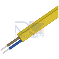 AS-i cable, shaped yellow, TPE, oil-resistant Special version according to UL Class 2, 2 x 1.5 mm2,