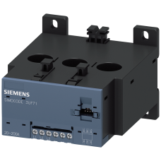 Current/voltage measuring module V2, 20-200 A, width 120 mm, straight-through transformer