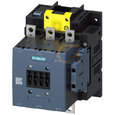 Contactor, AC-3e, 185 A/90 kW/400 V, 3-pole, 200-277 V AC/DC, F-PLC-IN, 2 NO+2 NC, connection bar/screw terminal