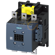 Contactor, AC-1, 400 A/690 V/40 &deg;C, 3-pole, 96-127 V AC/DC, F-PLC-IN, 2 NO+2 NC