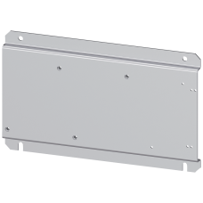 Base plate for mounting of combination of three contactors (2x 3RT1.5, 1x 3RT2.4) for star-delta (wye-delta) start up