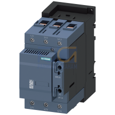 Capacitor contactor, AC-6b 100 kVAr, / 400 V 1 NO + 1 NC, 110 V AC, 50 Hz 3-pole, Size S3 screw term