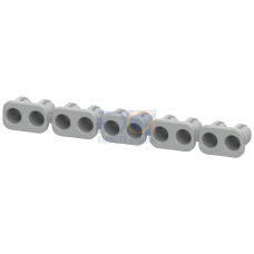 Insulating stop line for 5 connection terminal pairs per contactor 2 lines required