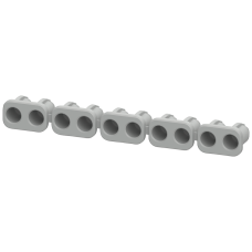 Insulating stop line for 5 connection terminal pairs per contactor 2 lines required