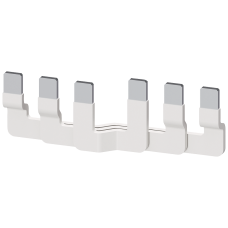 Set of link rails between delta contactor 3RT1.7 and star (wye) contactor 3RT1.6 , at output side