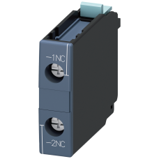 Auxiliary switch 1 NC, EN50005 for motor contactors, 1pol.