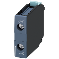 Auxiliary switch 1 NO, EN50005 for motor contactors, 1-pole