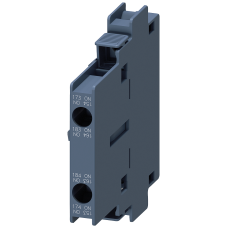 Auxiliary switch 2 NO, EN50005, 10 mm, Sz. S3-S12 for motor contactors, 2-pole