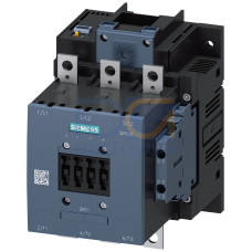 Contactor, AC-3, 115 A/55 kW/400 V, 3-pole, 200-277 V AC/DC, PLC-IN optional, 2 NO+2 NC, connection bar/screw terminal