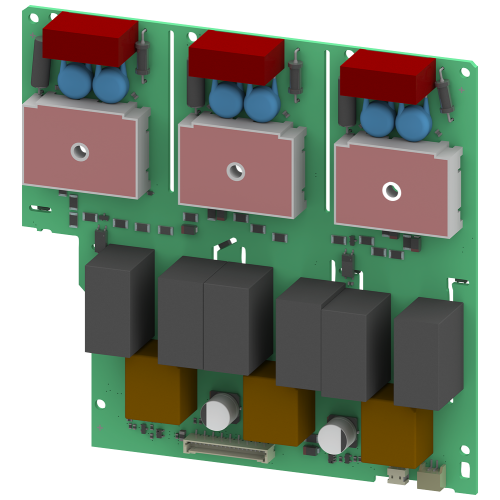Printed circuit board 600 V for 3RW52, size 1, 13 A